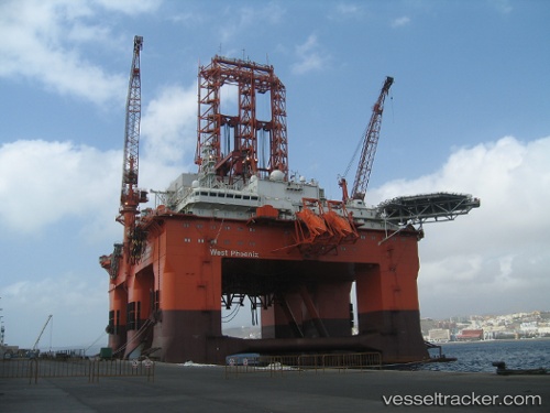 vessel West Phoenix IMO: 8768294, Drilling Ship
