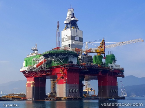 vessel Transocean Enabler IMO: 8772087, Drilling Ship
