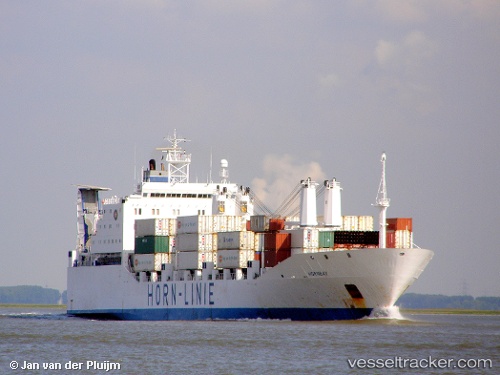 vessel Hornbay IMO: 8802002, Refrigerated Cargo Ship
