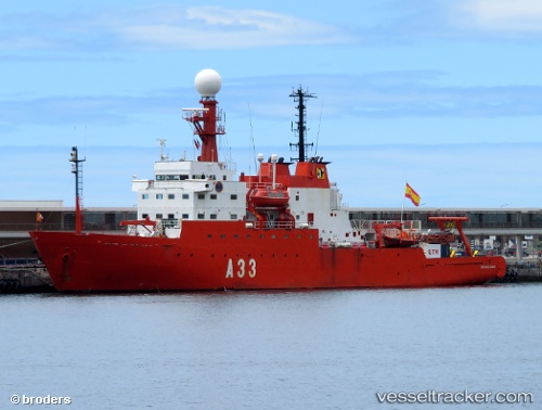 vessel Esps Rv Hesperides IMO: 8803563, Research Vessel

