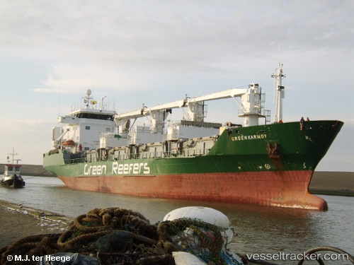 vessel Green Karmoy IMO: 8804531, Refrigerated Cargo Ship
