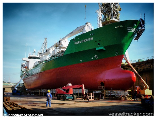 vessel GREEN EGERSUND IMO: 8804567, Refrigerated Cargo Ship