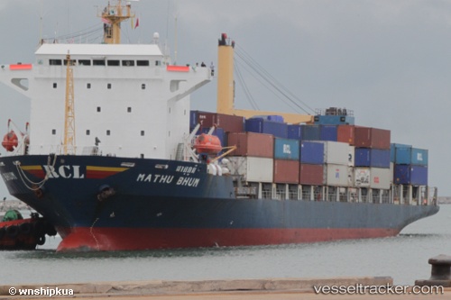 vessel Mathu Bhum IMO: 8813647, Container Ship
