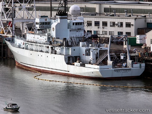 vessel Thomas G Thompson IMO: 8814419, Research Vessel

