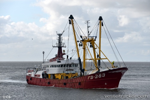 vessel Fd283 Trui Uan Hinte IMO: 8816120, Fishing Vessel
