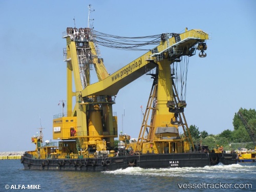vessel Maja IMO: 8829127, Crane Ship
