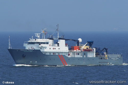 vessel Ocean Titan IMO: 8835231, Research Vessel

