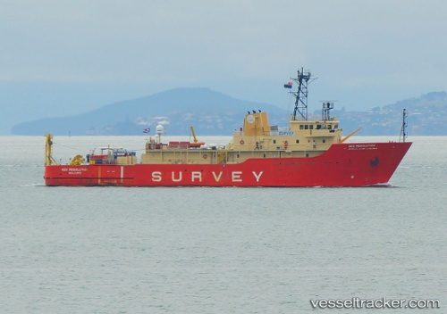 vessel Geo Resolution IMO: 8835243, Research Vessel
