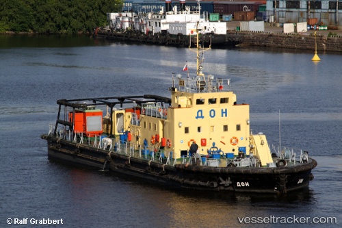 vessel Don IMO: 8859718, Water Tanker
