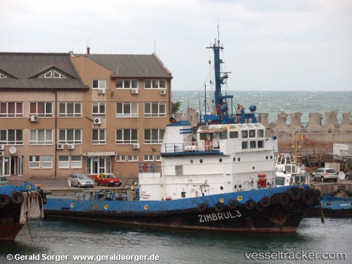 vessel Zimbrul 3 IMO: 8861228, Tug
