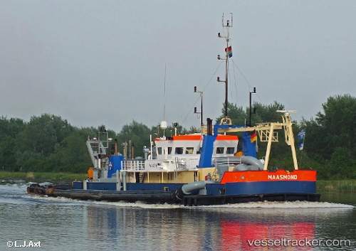 vessel Maasmond IMO: 8862129, Dredger
