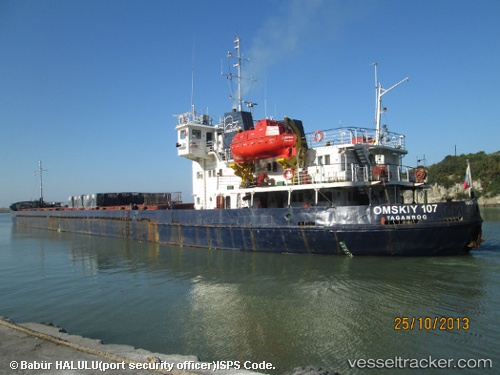 vessel Omskiy 107 IMO: 8866759, General Cargo Ship
