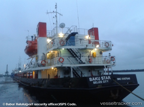 vessel BAKU STAR IMO: 8867040, General Cargo