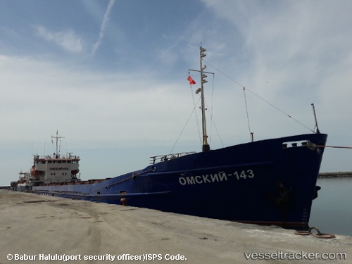vessel Omskiy 143 IMO: 8869385, General Cargo Ship
