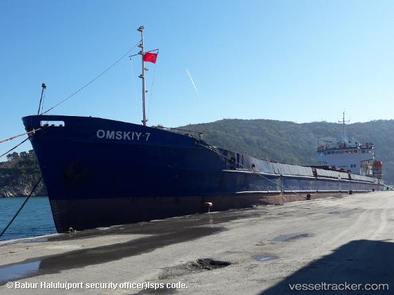 vessel Omskiy 7 IMO: 8889373, General Cargo Ship
