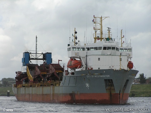 vessel City Of Westminster IMO: 8902278, Dredger
