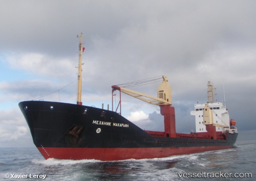 vessel Mekhanik Makarin IMO: 8904379, General Cargo Ship
