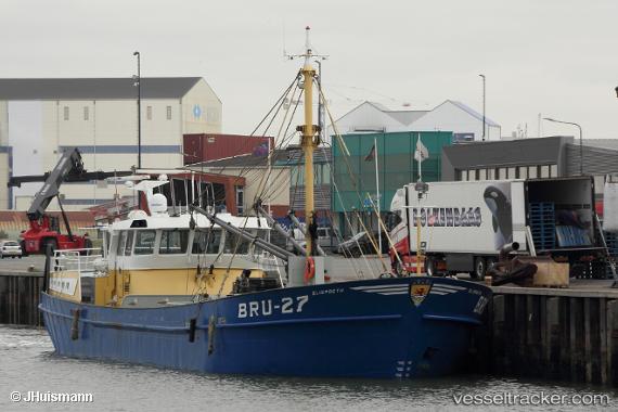 vessel Bru 27 Elisabeth IMO: 8906365, Fishing Vessel
