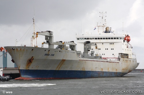 vessel Brasil Star IMO: 8906963, Refrigerated Cargo Ship
