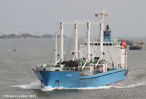 vessel Dinok IMO: 8908234, Refrigerated Cargo Ship
