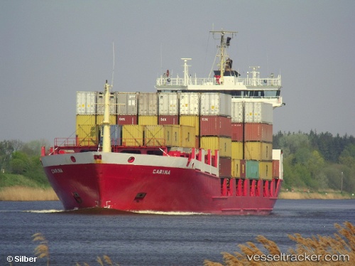 vessel Carina IMO: 8908545, Container Ship

