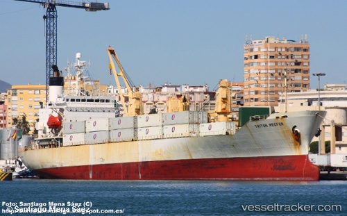 vessel TRITON REEFER IMO: 8911102, 