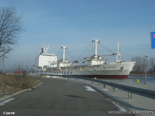 vessel Cape Vincente IMO: 8911475, Refrigerated Cargo Ship
