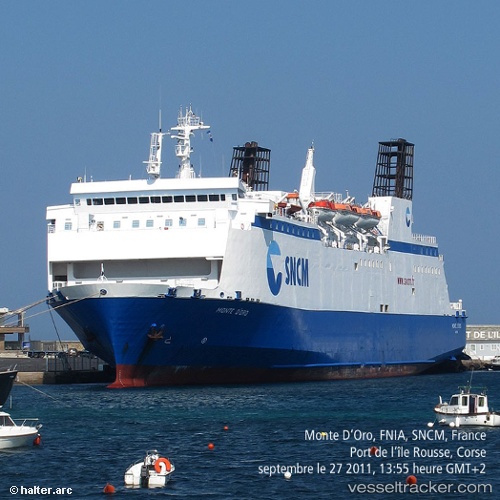 vessel Monte Doro IMO: 8911516, Passenger Ro Ro Cargo Ship
