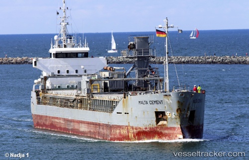 vessel Malta Cement IMO: 8911841, Cement Carrier
