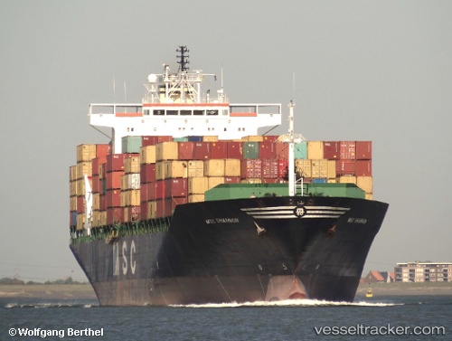vessel Msc Shannon IMO: 8913423, Container Ship
