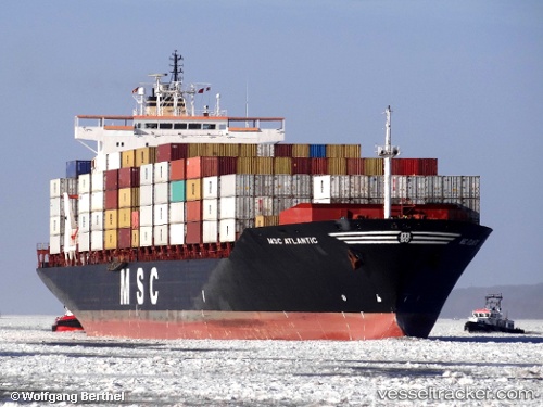 vessel Msc Atlantic IMO: 8913447, Container Ship
