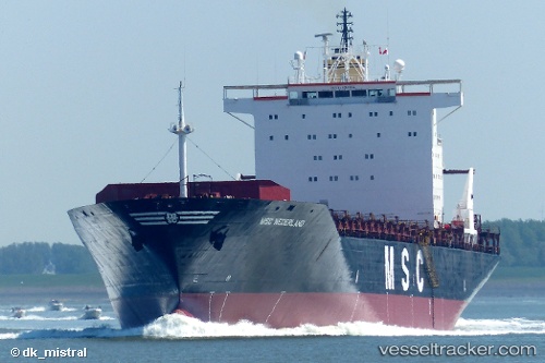 vessel Msc Nederland IMO: 8918954, Container Ship
