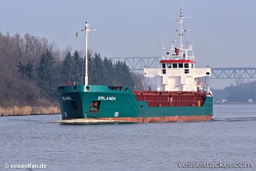 vessel Erlanda IMO: 8922280, General Cargo Ship
