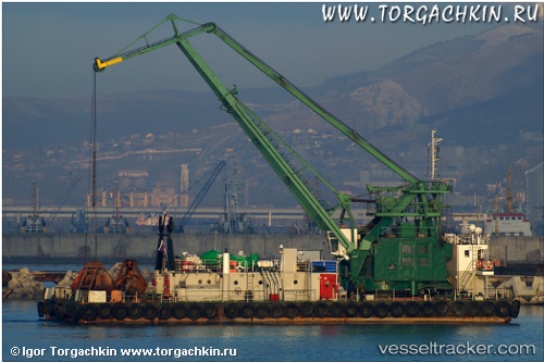 vessel Pk 4 IMO: 8927486, Crane Ship
