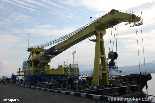 vessel Chernomorets 9 IMO: 8933667, Crane Ship
