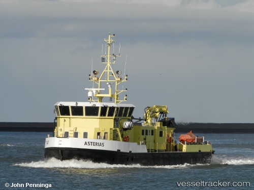 vessel Asterias IMO: 8943545, Research Vessel
