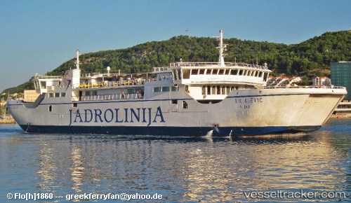 vessel Tin Ujevic IMO: 8974207, Passenger Ro Ro Cargo Ship

