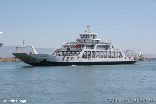 vessel Agios Eleftherios Iv IMO: 8977962, Passenger Ro Ro Cargo Ship
