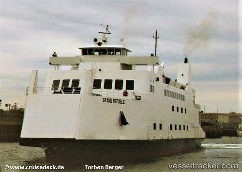 vessel Grand Republic IMO: 8986145, Passenger Ro Ro Cargo Ship
