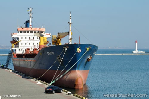 vessel Derin IMO: 9001150, General Cargo Ship
