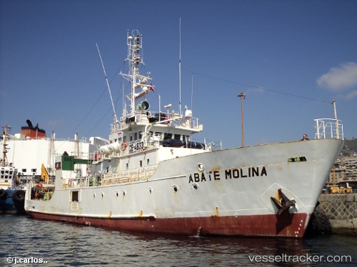 vessel Bc Abate Molina IMO: 9003110, Fishing Support Vessel
