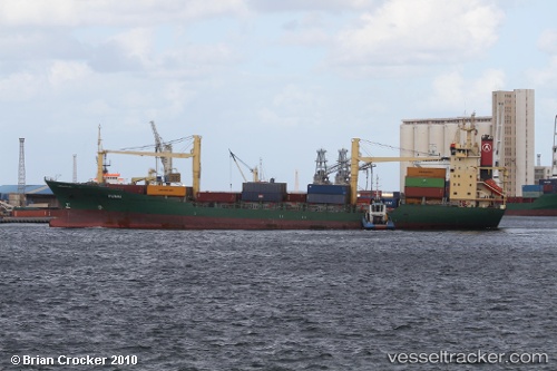 vessel Purki IMO: 9004217, Container Ship
