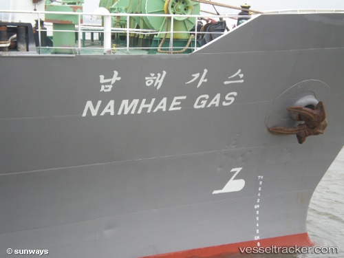 vessel Namhae Gas IMO: 9006693, Lpg Tanker
