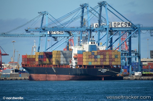 vessel Msc Namibia Ii IMO: 9007817, Container Ship
