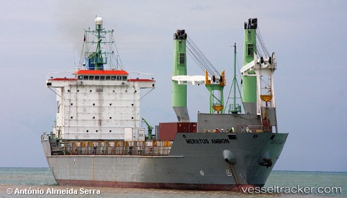vessel Meratus Ambon IMO: 9012549, Container Ship
