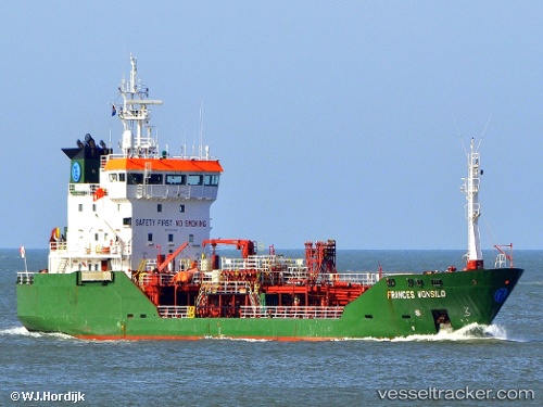 vessel Frances Wonsild IMO: 9013660, Chemical Oil Products Tanker
