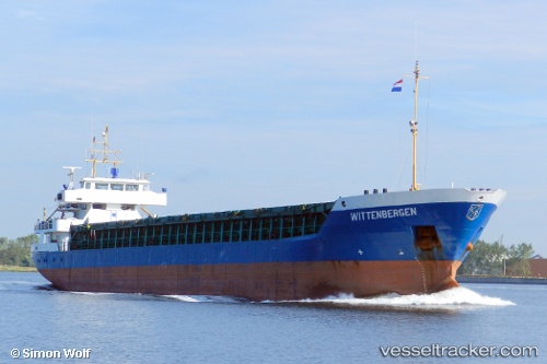 vessel BOHA WITTENBERGEN IMO: 9014676, General Cargo Ship