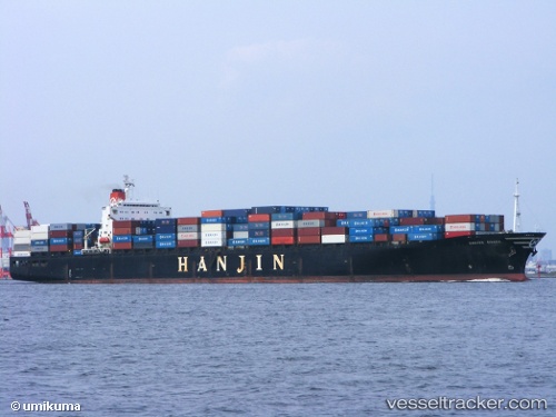 vessel Hanjin Osaka IMO: 9015527, Container Ship
