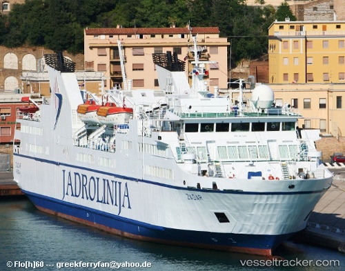 vessel Zadar IMO: 9021485, Passenger Ro Ro Cargo Ship
