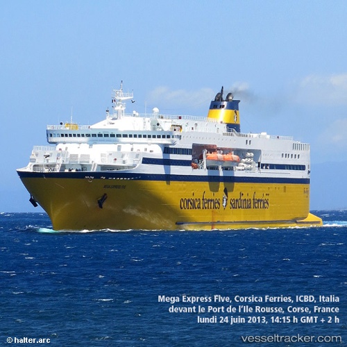 vessel Mega Express Five IMO: 9035101, Passenger Ro Ro Cargo Ship

